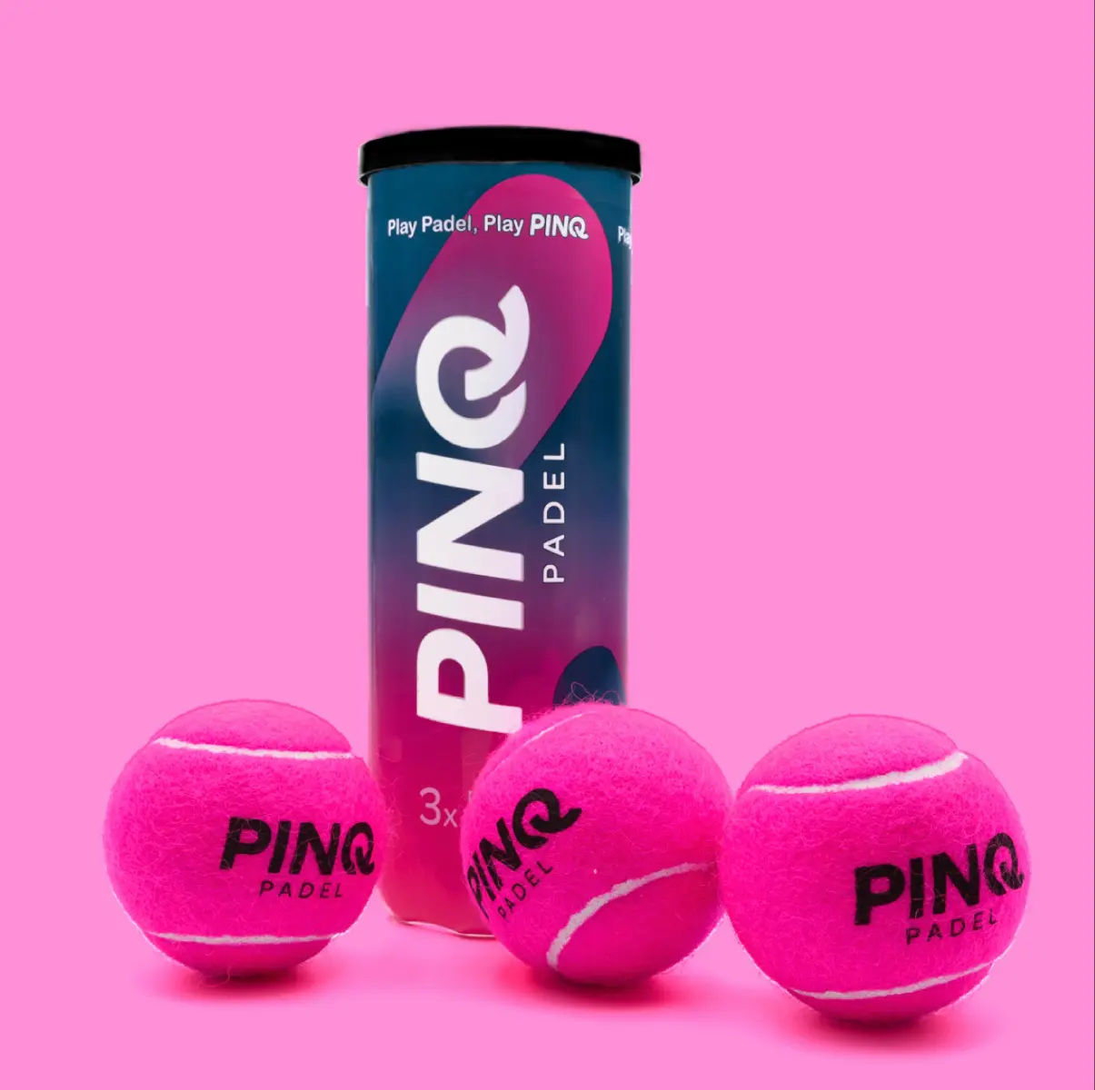 PINQ Padel roosad padelipallid